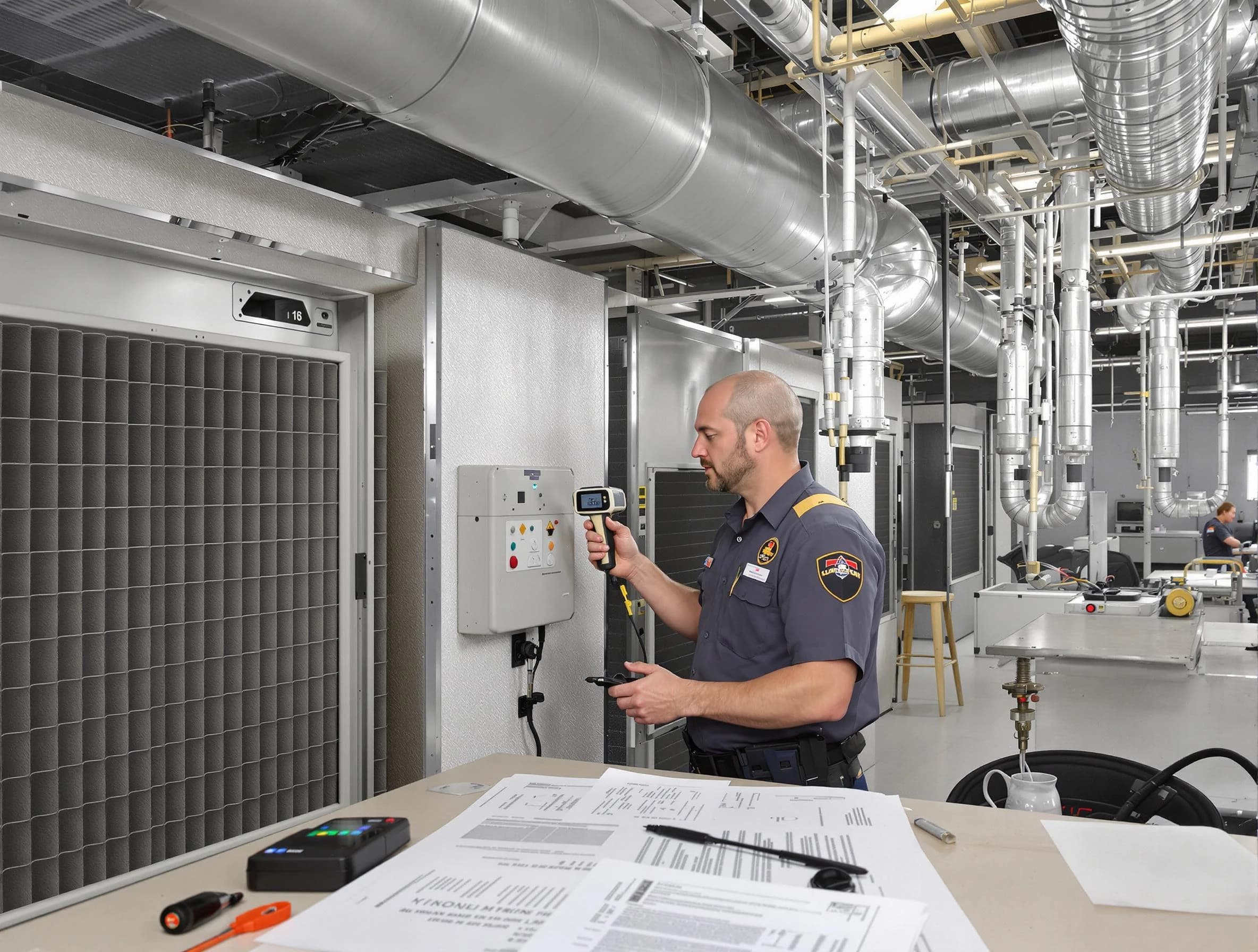 Professional filter system inspection by Chester Air Duct Cleaning in Chester