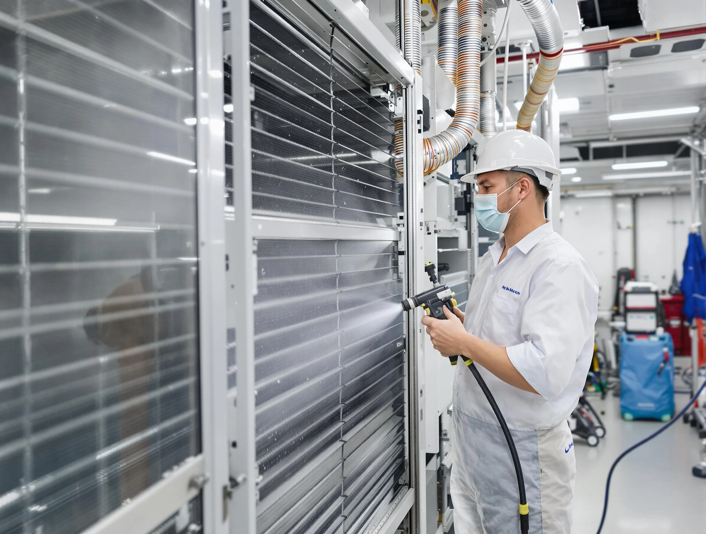 Professional AC coil cleaning by Chester Air Duct Cleaning in Chester