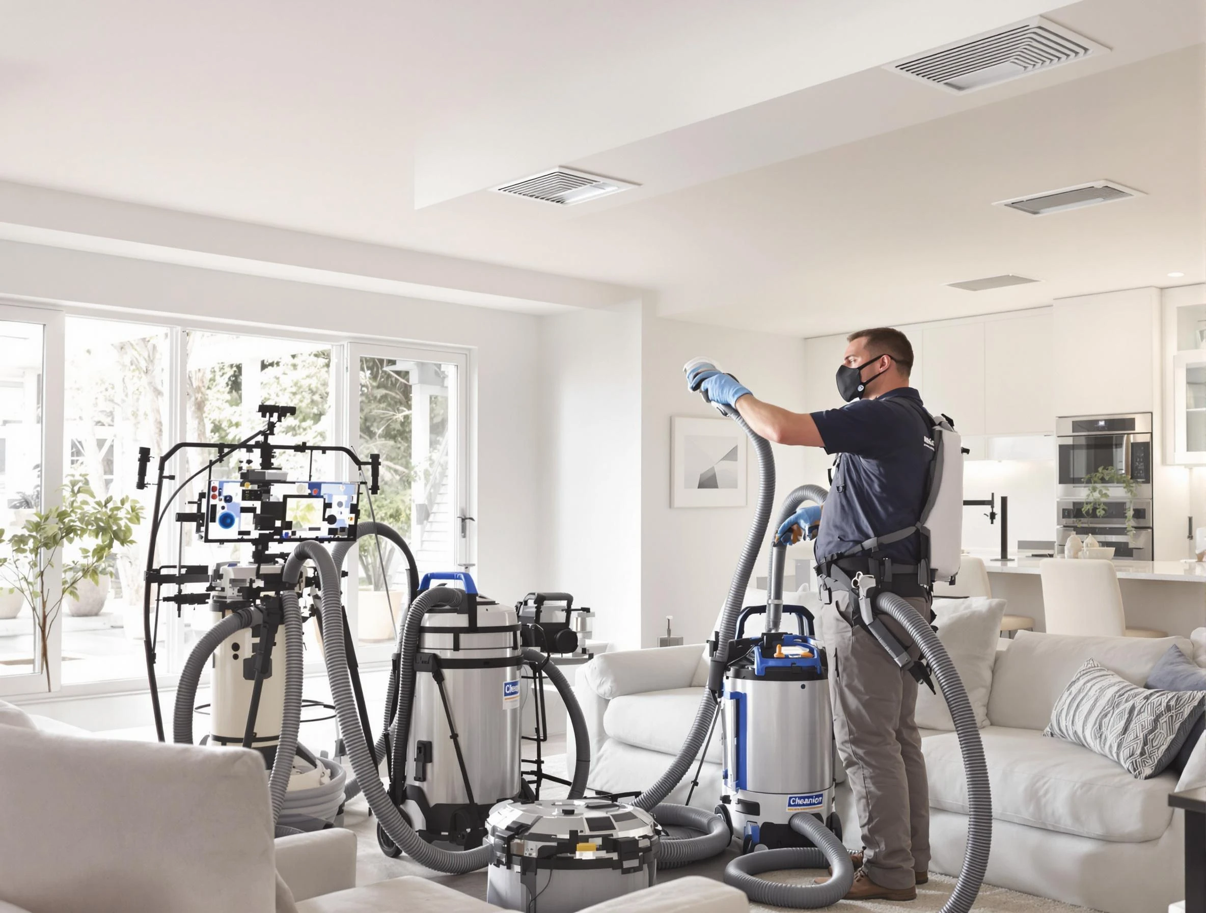 Professional AC duct cleaning by Chester Air Duct Cleaning in Chester