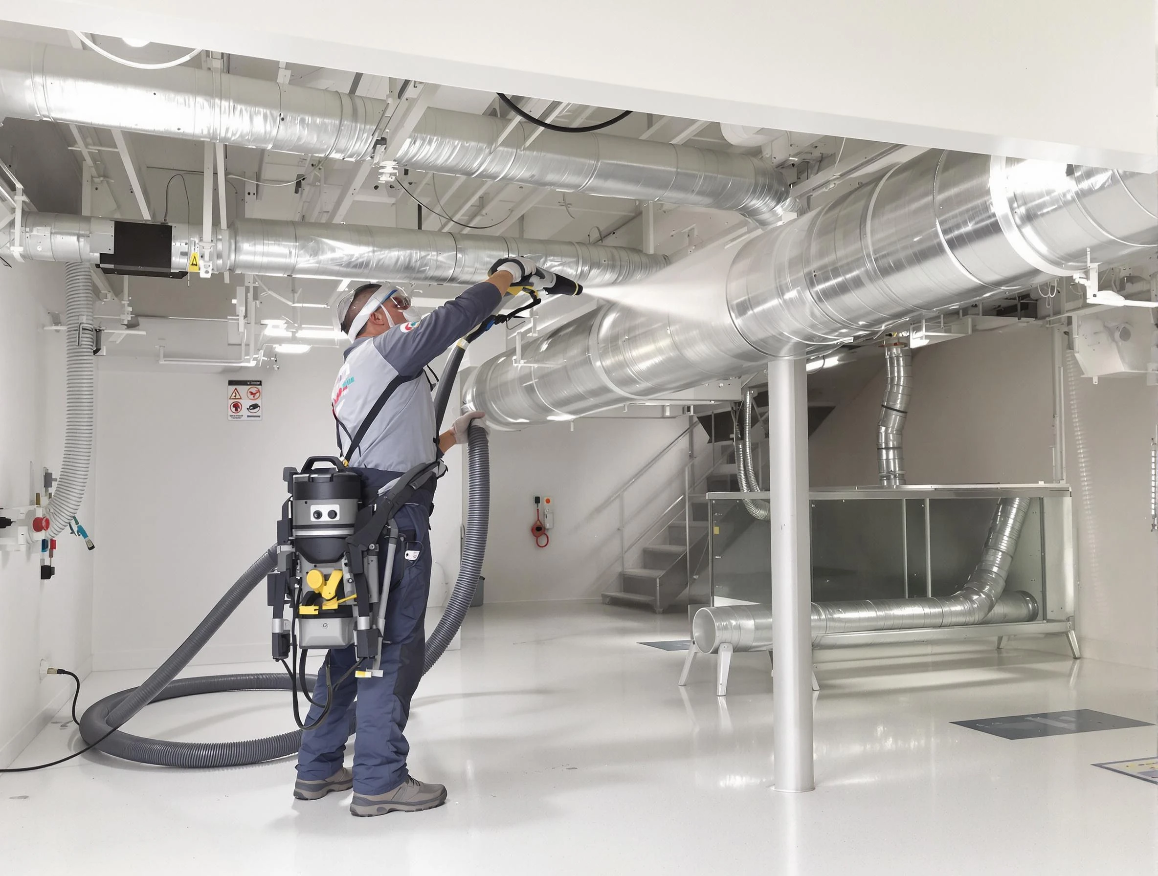 Professional central duct cleaning by Chester Air Duct Cleaning in Chester
