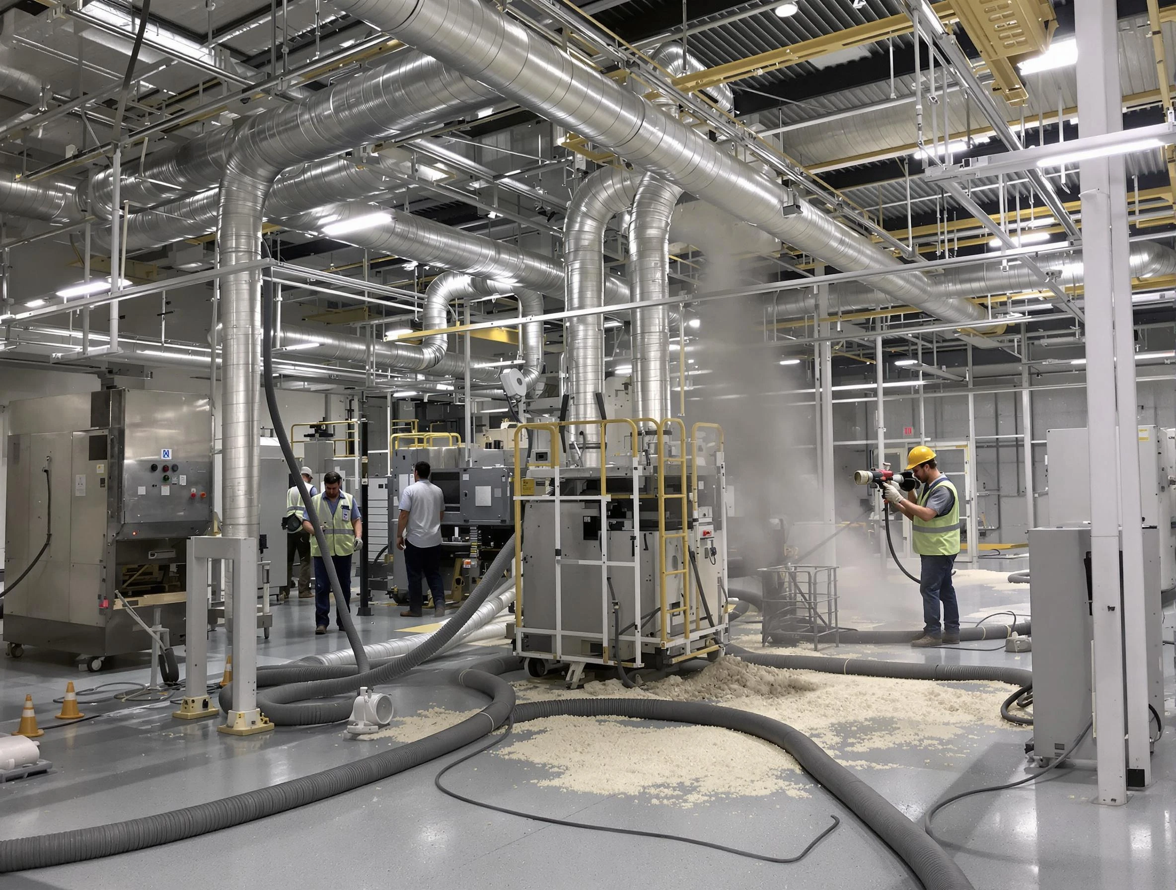 Heavy-duty industrial duct cleaning by Chester Air Duct Cleaning in Chester